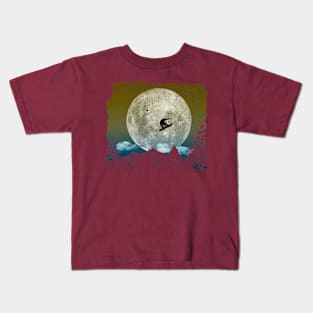 Snowboard Freestyle - Copper Dawn Kids T-Shirt